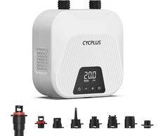 CYCPLUS aukšto slėgio išmanioji oro pompa su baterija, dviejų pakopų, skaitmeninis ekranas, D14PRO
