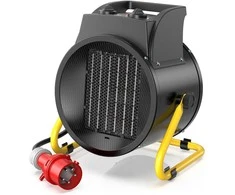 DAHTEC elektrinis ventiliatorinis šildytuvas 5000 W, keraminis, reguliuojamas kampas, BGP1506-05
