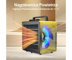 DAHTEC keraminis ventiliatorinis šildytuvas 3000 W su termostatu BGP2305-30