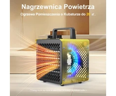 DAHTEC nešiojamasis keraminis ventiliatorinis šildytuvas 2000 W, 3 režimų BGP2305-20
