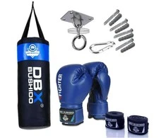 DBX Bushido Bokso rinkinys vaikams, mėlynas