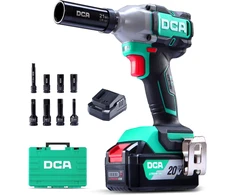 DCA akumuliatorinis smūginis veržliasukis 20 V, 320 Nm, 1/2 colio, ADPB320(EDM-DE01)