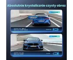ddpai dviejų kanalų automobilinė vaizdo kamera N5 Dual 4K ir 1080p su GPS