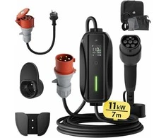Deaccessories dé Elektromobilių įkroviklis su reguliuojama įkrovimo galia, 11 kW