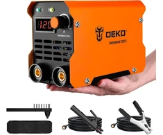 DEKO suvirinimo aparatas MMA 120 A, inverterinis, 220 V, nešiojamas, DKEMMAX120C1
