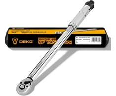 DEKOPRO dinamometrinis raktas 3/8", 6,8–67,8 Nm, nerūdijančio plieno, 72 dantų, ±3% tikslumas, 37 cm, DKHWTW0002