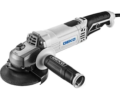 DEKOPRO kampinis šlifuoklis, 10,2 cm, 7,5 A, 900 W, elektrinis, DKAG115XL90LG-S2-EU