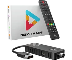 DekoTV DVB-T2 TV ryšio imtuvas mini dekoderis HEVC H.265 HDMI jungtis