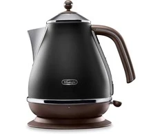 De'Longhi elektrinis virdulys 1,7 l, nerūdijančio plieno korpusas, 2400 W, juodas, KBOV2001.BK