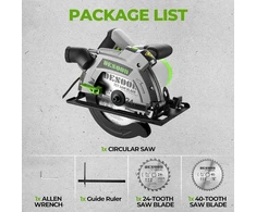 DESOON diskinis pjūklas 1600 W, Ø 185 mm, pjovimo gylis 65 mm, DSPCCS0007