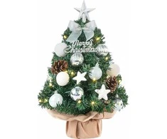 DEWUR Mini Kalėdų eglutė su LED apšvietimu, 40 cm