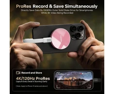 Kietasis diskas DIGIERA magnetinis išorinis SSD diskas 1 TB USB-C 3.2 Gen 2x2 iki 2000 MB/s 06976804631143
