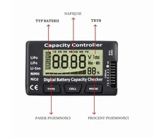 DollaTek akumuliatorių įtampos testeris CellMeter-7, LiPo, LiFe, Li-ion, 1–7 elementams