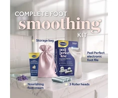 Dr. Scholl's elektrinis pėdų pilnikas Pedi Perfect Luxe su IPX6 apsauga ir 90 min. veikimu