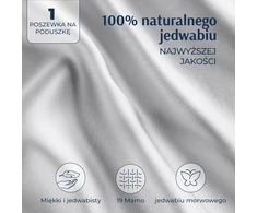 Dreamzie šilkinis pagalvės užvalkalas, dvikryptis, 100% mulberry šilkas, 19 momme, Oeko-Tex