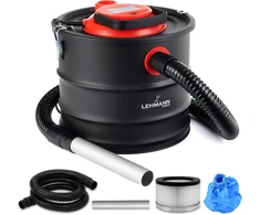 Dulkių siurblys LEHMANN pelenų siurblys 15 l, 800 W su HEPA filtru ir pūtimo funkcija LTOAV-0815