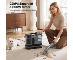 Dulkių siurblys Lubluelu kilimų ir apmušalų plaunamasis siurblys 600 W, 22 kPa, Cleaner3G04