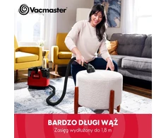 Dulkių siurblys Vacmaster plaunantis dulkių ir apmušalų valytuvas 400 W, 14,5–17 kPa STMEUB01