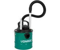 Dulkių siurblys VONROC belaidis pelenų siurblys 20 V, 12 l, HEPA filtras, pūtimo funkcija, S_VC507AC
