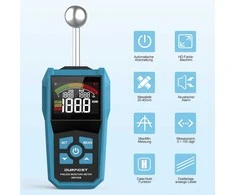 DURFICST drėgmės matuoklis su LCD ekranu, garsiniu signalu, 5–40 mm gyliui, WM700B