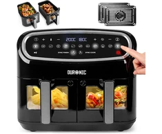 Duronic karšto oro gruzdintuvė 9 l, 2400 W, dviejų stalčių, AF24