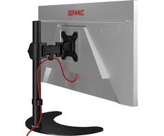 Duronic monitoriaus laikiklis DM25D1, stalinis, VESA 75/100, ekranams 13–27 col., iki 8kg