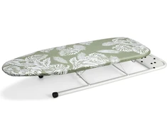 Duwee kompaktiška lyginimo lenta su karščiui atspariu užvalkalu ir filco paminkštinimu, 32 x 82 cm, Tabletop-1232-Baltas