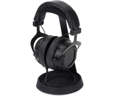 Dynavox ausinių stovas KH-1000 metalinis su silikonine atrama, juodas