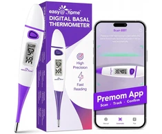 Easy@Home bazinės temperatūros termometras ovuliacijai su Premom programėle DMT-3018