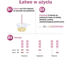 Easy@Home nėštumo testų juostelės, 40 vnt., 10 mIU/ml, 40HCG