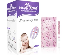 Easy@Home nėštumo testų juostelės ankstyvam nustatymui, 25 vnt., 10 mIU/ml, 43-5X4U-XVVA