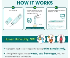 Easy@Home THC šlapimo testai marihuanai nustatyti, 10 vnt., 50 ng/ml, EDTH-114-10