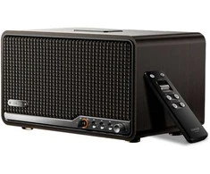 Kompiuterio kolonėlės Edifier lentyniniai garsiakalbiai S300, 80 W RMS, Bluetooth 5.4, Wi-Fi, USB-C, juodas riešutas