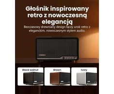 Kompiuterio kolonėlės Edifier lentyniniai garsiakalbiai S300, 80 W RMS, Bluetooth 5.4, Wi-Fi, USB-C, juodas riešutas