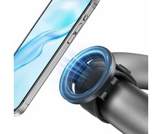 EEEKit magnetinis telefono laikiklis vežimėliui ir treniruokliams, MagSafe, juodas