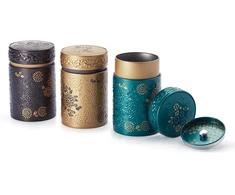 Eigenart apvalių arbatos dėžučių rinkinys Yumiko, 3 vnt., 150 g talpos