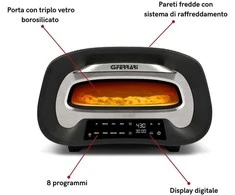 Elektrinė krosnelė G3Ferrari G3 Ferrari picos kepimo orkaitė 1700 W, iki 430°C, akmens plokštė, G1018600