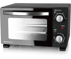 Elektrinė krosnelė Melchioni elektrinė mini orkaitė 11 l, 800 W, juoda, DEVIL 11