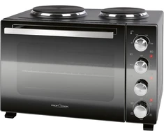 Elektrinė krosnelė Profi Cook ProfiCook mini orkaitė 32 l, 3200 W su konvekcija, iešmu ir kaitvietėmis PC-KK 1302