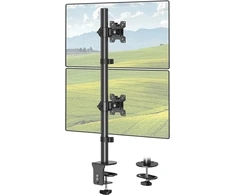 ELIVED vertikalus laikiklis 2 monitoriams 13–32 col., VESA, iki 8kg, EV4012