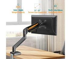 ELIVED vieno monitoriaus laikiklis 13–32 col., VESA 75 × 75 / 100 × 100 mm, EV004