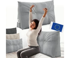 ELONEO atraminė pagalvė lovai ir sofai, pleišto formos, 70 cm, modelis 24261