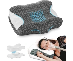 Elviros CPAP pagalvė iš atminties putų, reguliuojamo aukščio FEL10104DGWH004