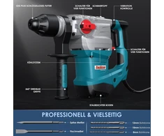 ENEACRO perforatorius SDS-Plus 1500 W, 7 J, 32 mm betone, 32KI