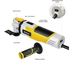 Enventor daugiafunkcis osciliacinis įrankis 280 W, 6 greičių, 15000–22000 aps./min., 42 priedai, 3° kampas, 23Q1-3