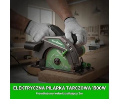 Enventor rankinis diskinis pjūklas 1300 W, 185 mm diskas, modelis 5259