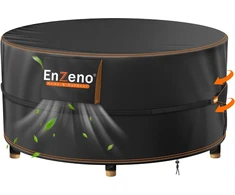 Enzeno apvalus sodo stalo uždangalas 230 x 100 cm, Oxford 420D, atsparus vandeniui