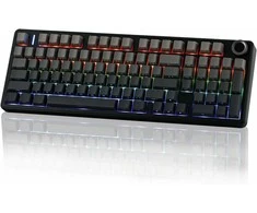EPOMAKER belaidė mechaninė žaidimų klaviatūra, 96 %, 8000 mAh, RGB apšvietimas, F99 PRO