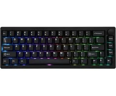 EPOMAKER mechaninė belaidė žaidimų klaviatūra, 65 % aliuminio korpusas, QMK/VIA palaikymas, RGB, P65