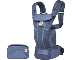 Ergobaby Omni Breeze ergonominė kūdikio nešioklė 3,2–20,4kg su SoftFlex tinkleliu BCZ360PHTRDNMDAD
